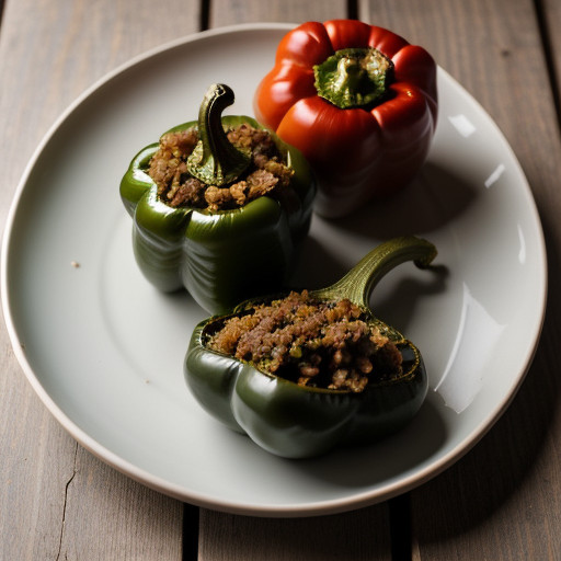 Stuffed Green Peppers -1 recipe image