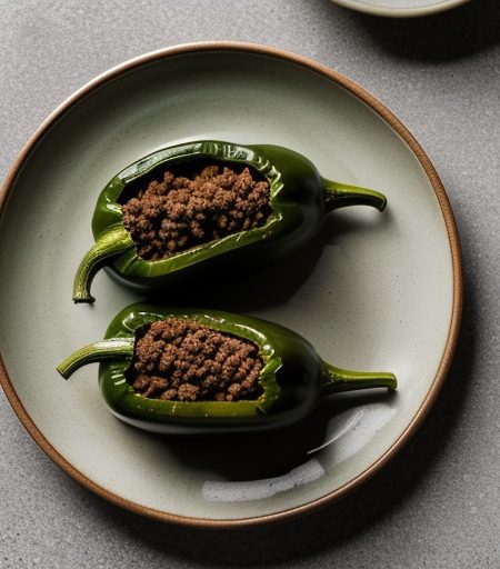 Stuffed Green Peppers Ii recipe image