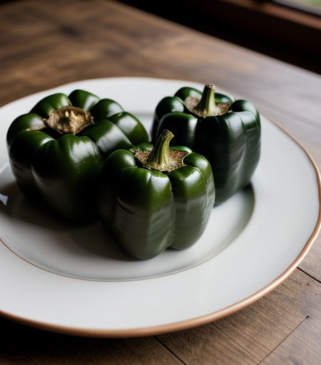 Stuffed Green Peppers (Oven Bag recipe image