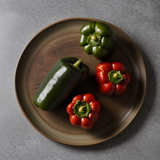 Stuffed Green Peppers (Usa Rice recipe image