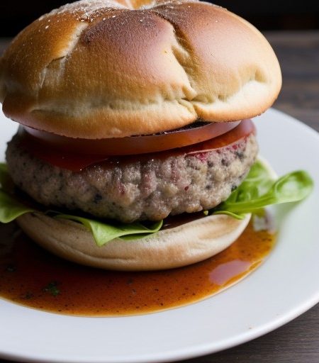 Stuffed Italian Burger recipe image