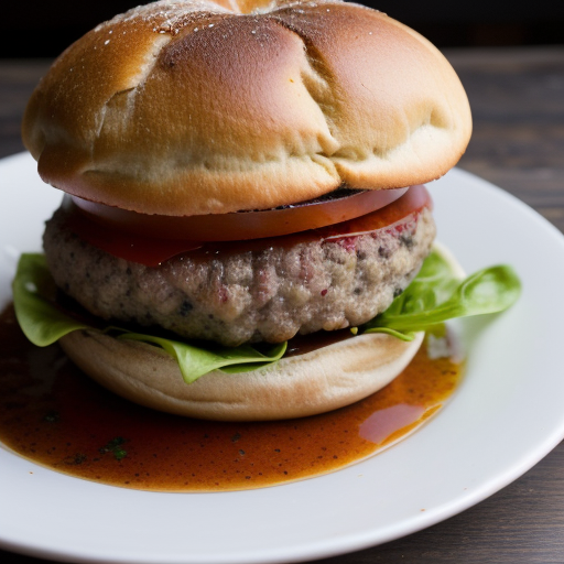 Stuffed Italian Burger recipe image