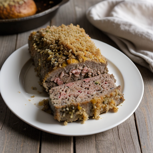 Stuffed Meat Loaf recipe image