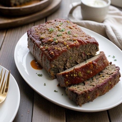Stuffed Meatloaf recipe image