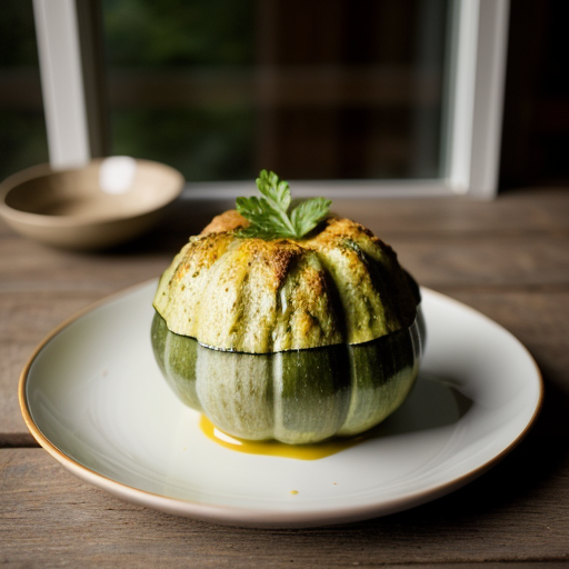 Stuffed Monster Zucchini recipe image