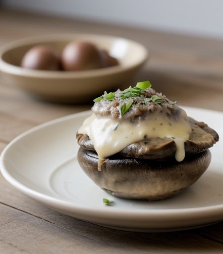 Stuffed Mushrooms Parma recipe image