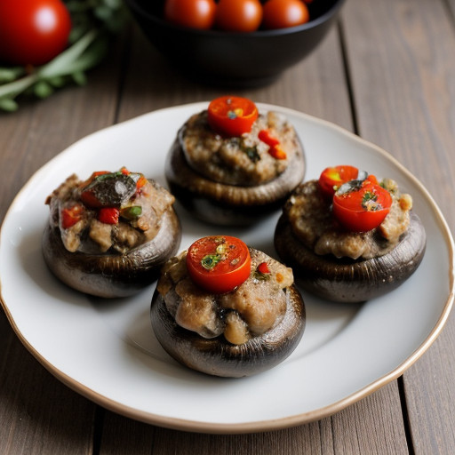 Stuffed Mushrooms (Veg Times recipe image