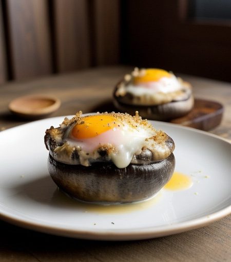 Stuffed Mushrooms With Cheese recipe image