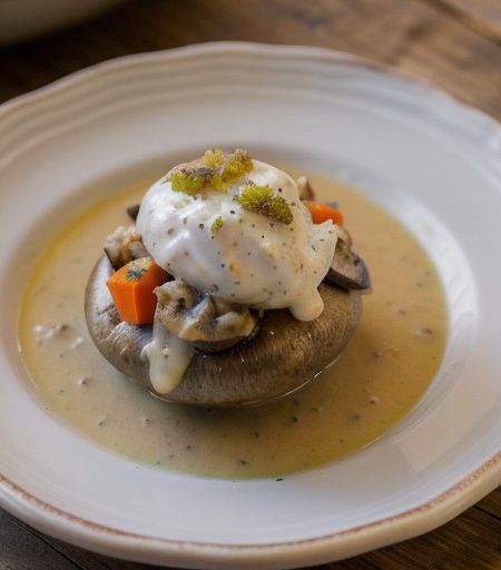 Stuffed Mushrooms With Crabmeat recipe image