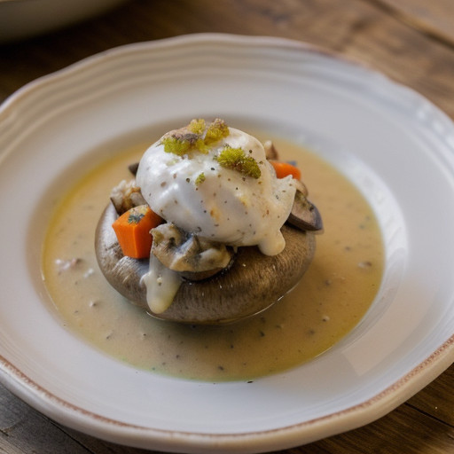 Stuffed Mushrooms With Crabmeat recipe image