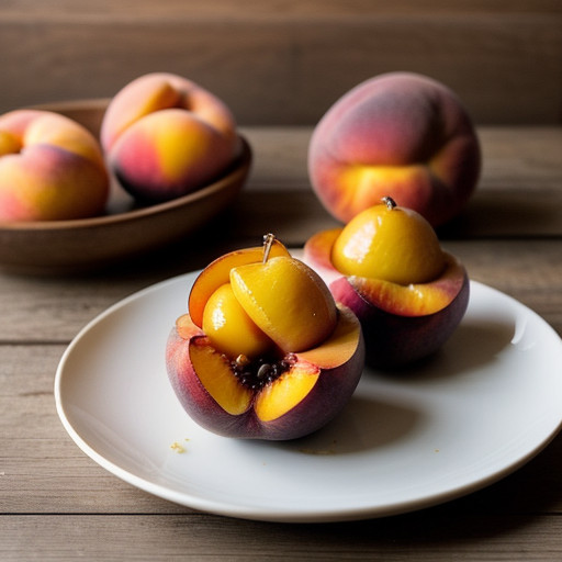 Stuffed Peaches recipe image
