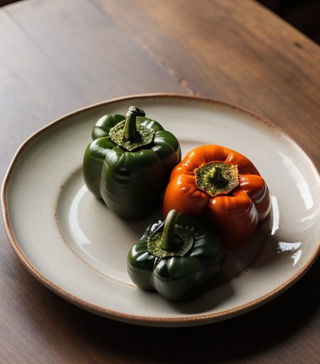 Stuffed Peppers -- Thai Style recipe image