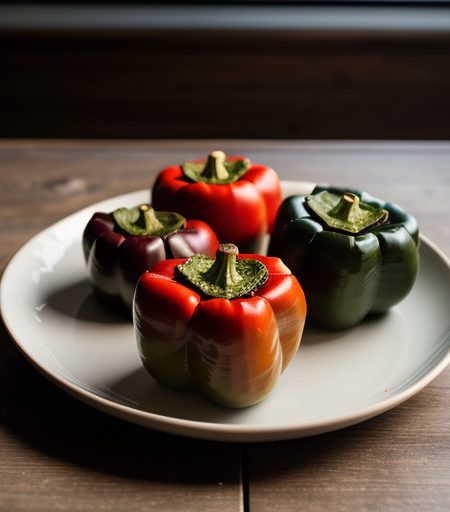 Stuffed Peppersclay Cooker recipe image