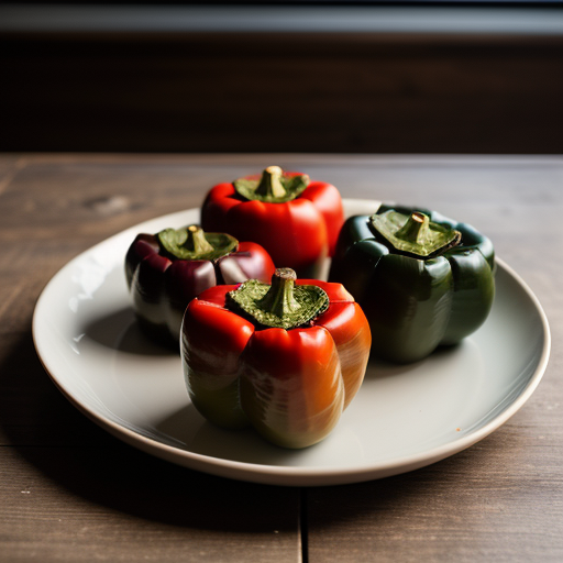 Stuffed Peppersclay Cooker recipe image