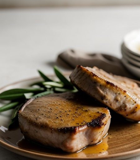Stuffed Pork Chops recipe image