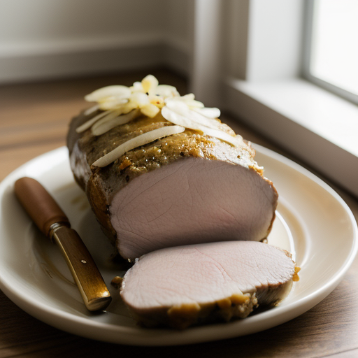 Stuffed Pork Roast recipe image