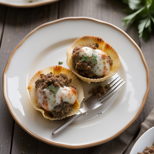 Stuffed Shells Florentine W/Ground Beef recipe image