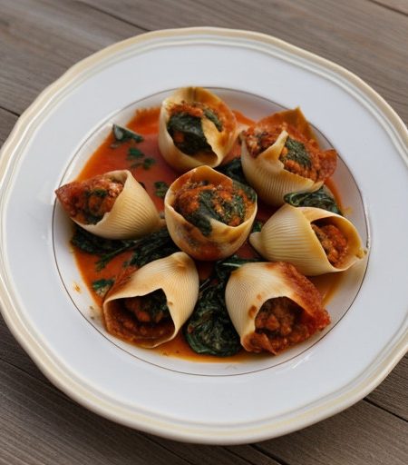 Stuffed Shells Marinara recipe image
