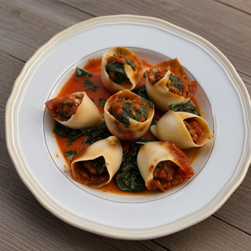 Stuffed Shells Marinara recipe image
