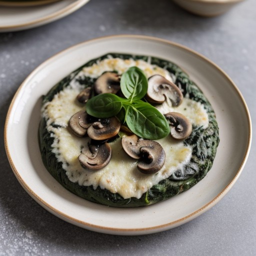 Stuffed Spinach Pizza recipe image
