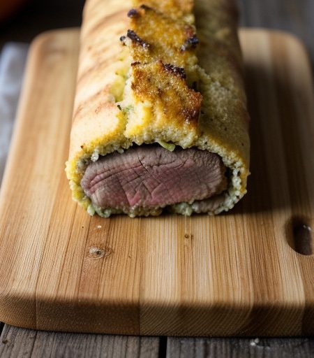 Stuffed Steak Roll ( Mw recipe image
