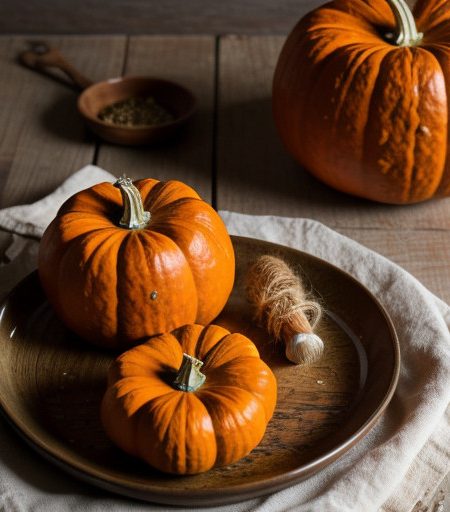 Stuffed Thanksgiving Pumpkins recipe image