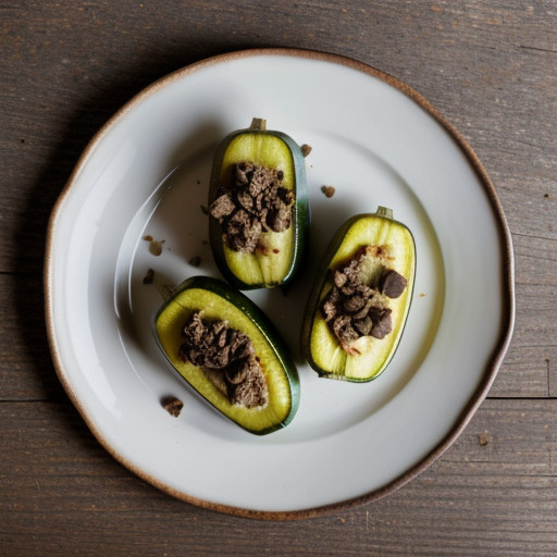 Stuffed Zucchini Flowers With Truffles recipe image