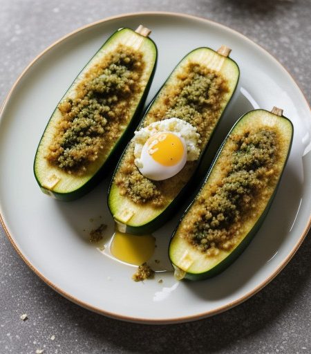 Stuffed Zucchini~ Turkish Style recipe image