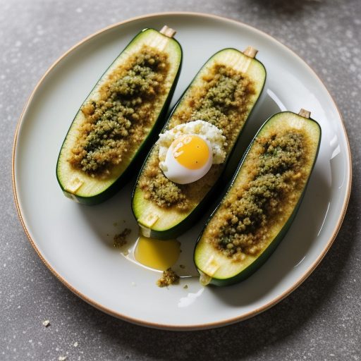 Stuffed Zucchini~ Turkish Style recipe image