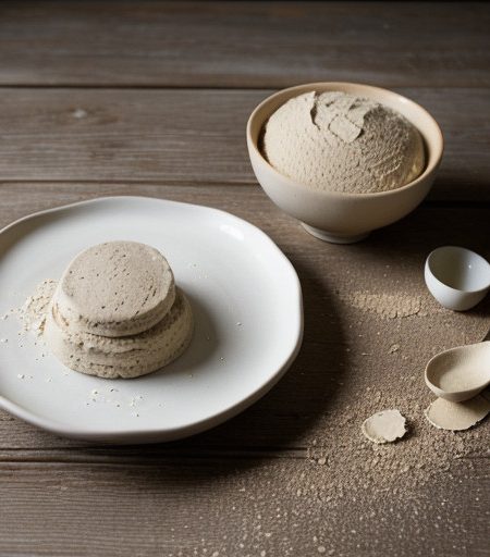 Substitute Oatmeal Play Dough recipe image