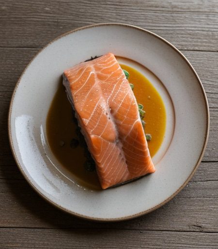 Succulent Salmon (C 1992 George Gilder recipe image