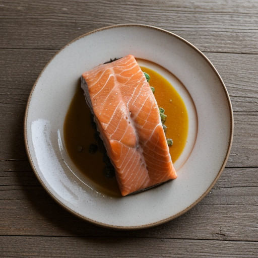 Succulent Salmon (C 1992 George Gilder recipe image