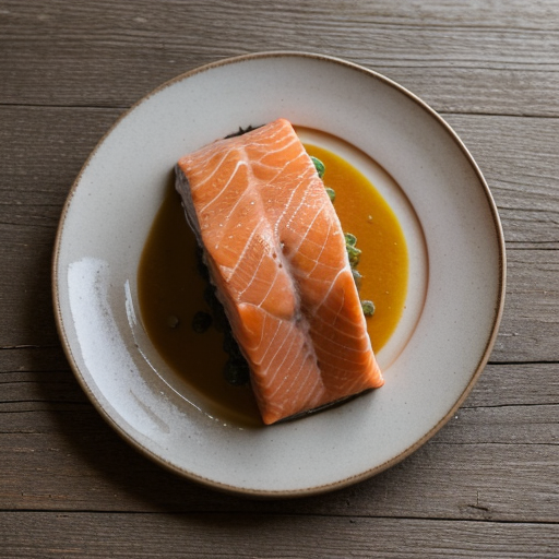 Succulent Salmon (C 1992 George Gilder recipe image