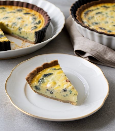 Sue's Simple Low Fat Quiche recipe image