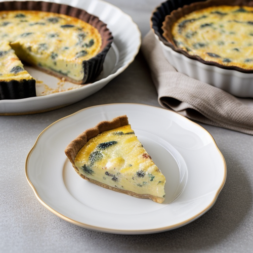 Sue's Simple Low Fat Quiche recipe image