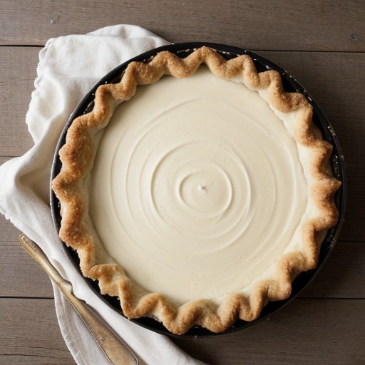 Sugar Cream Pie recipe image