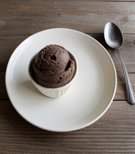 Sugar-Free Chocolate Ice Cream recipe image