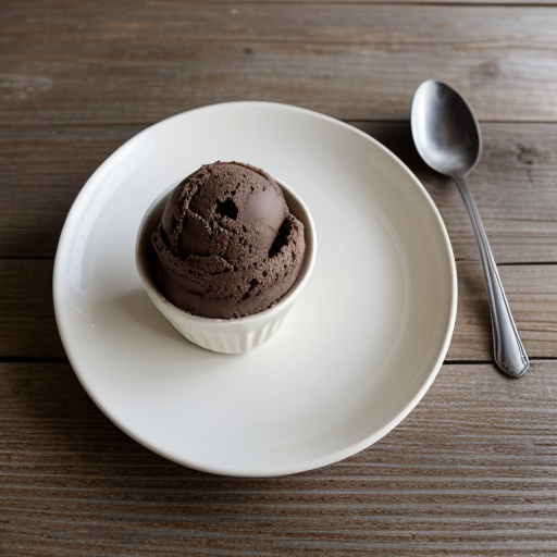 Sugar-Free Chocolate Ice Cream recipe image