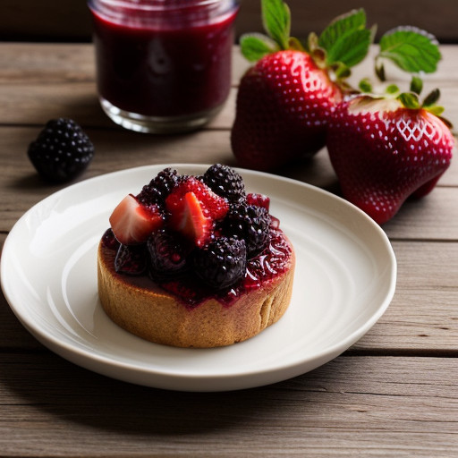 Sugar-Free Mixed Berry Jam recipe image