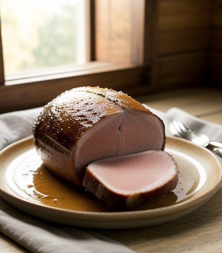 Sugar-Glazed Ham recipe image