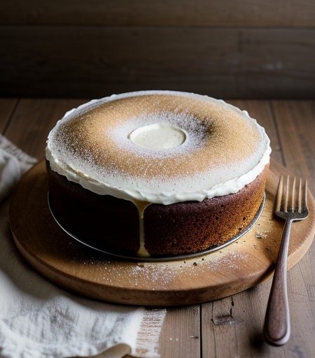 Sugar and Spice Apple Nut Cake recipe image