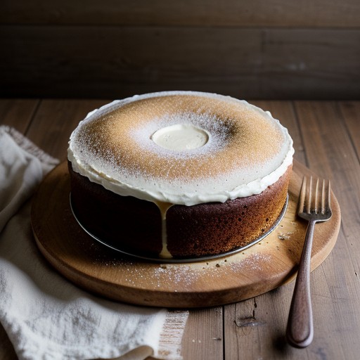 Sugar and Spice Apple Nut Cake recipe image