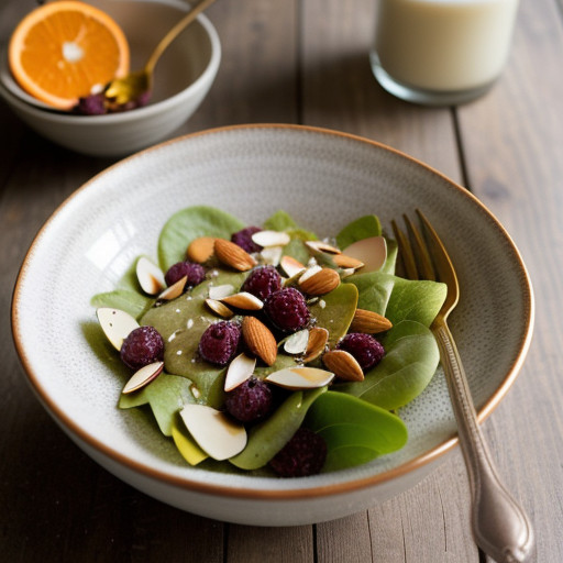 Sugared Almond Salad W/Orange Vinaigrette recipe image