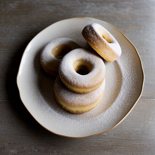 Sugared Yeast Doughnuts recipe image