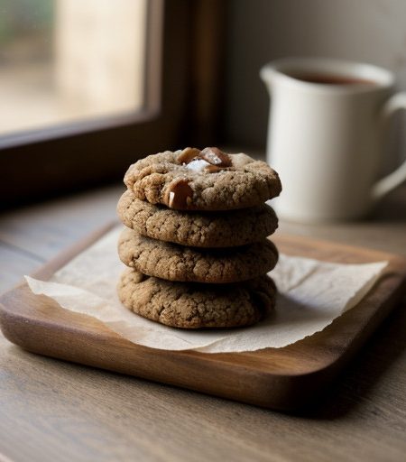 Sugarless Apple Cookies recipe image