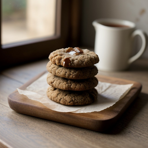 Sugarless Apple Cookies recipe image