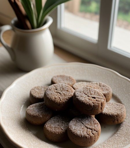 Sugarless Apple Cookles recipe image