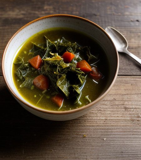 Sukuma Wiki (Collard Greens in Lemon Sauce recipe image