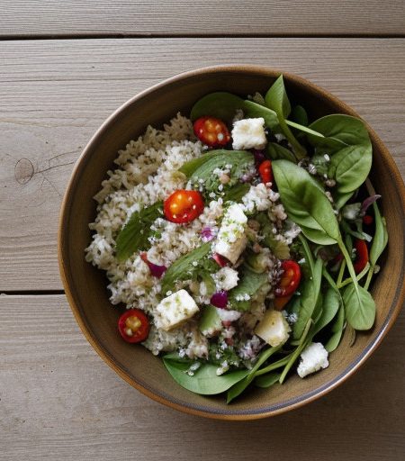 Summer Basil Salad recipe image