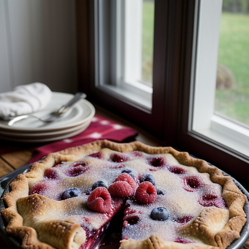 Summer Berry Pie recipe image